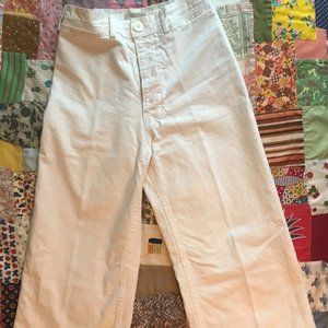 Jesse Kamm sailor pants size 6 natural